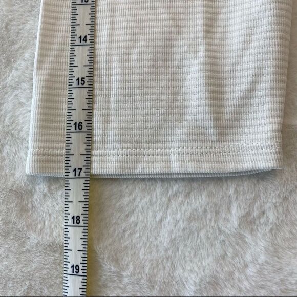 Seg'ments V Neck 3/4 Sleeve White Top Size XL - Picture 8 of 8